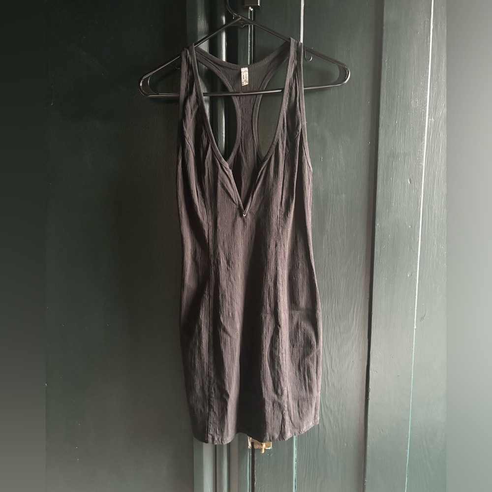 Free People racerback mini bodycon dress